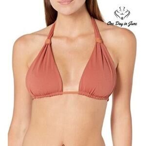 Vicious Young Babes Knotted Halter Bikini Top Size M